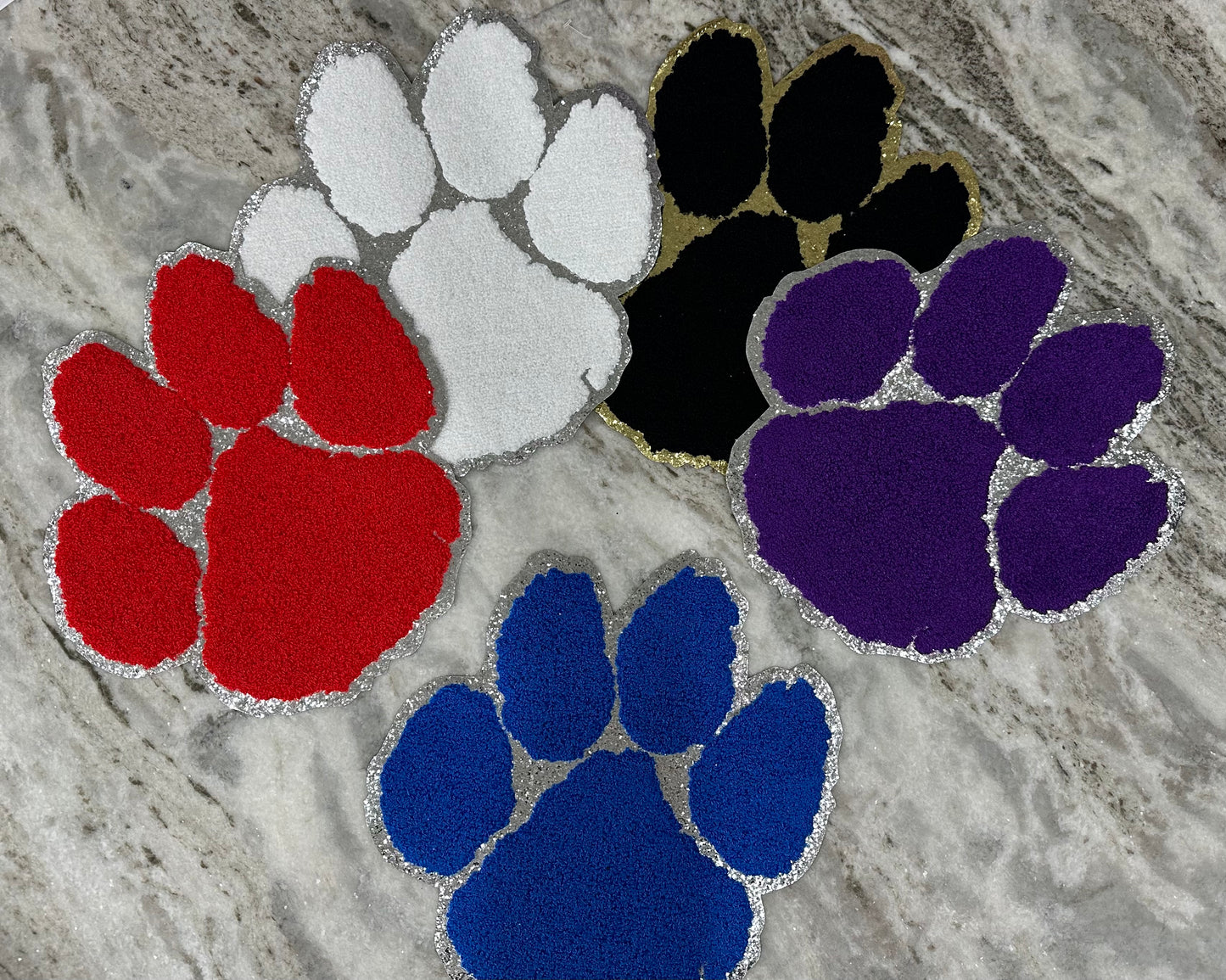 Chenille Paw Tee