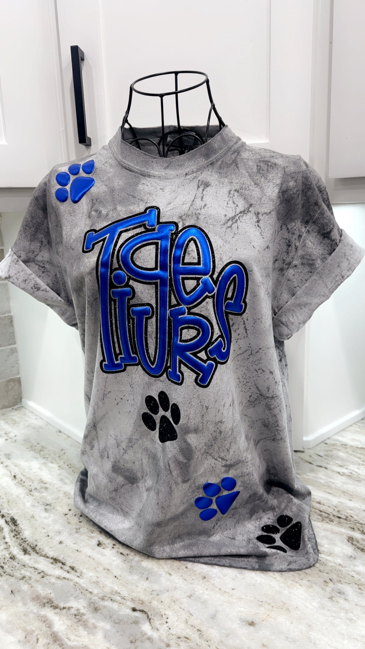 Pirates Doodle Glitter & Puff Tee