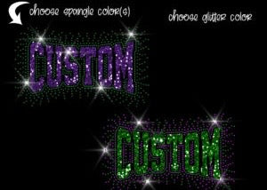 Mascot Glitter & Spangle Burst Jersey