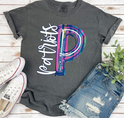 Custom Paint Stroke Spirit tee