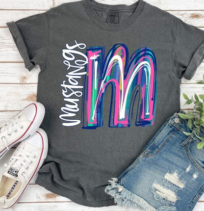 Custom Paint Stroke Spirit tee