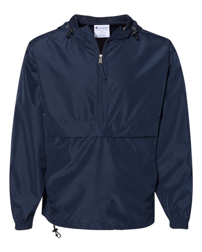 Spirit Hooded Quarter Zip Rain/Wind Jacket