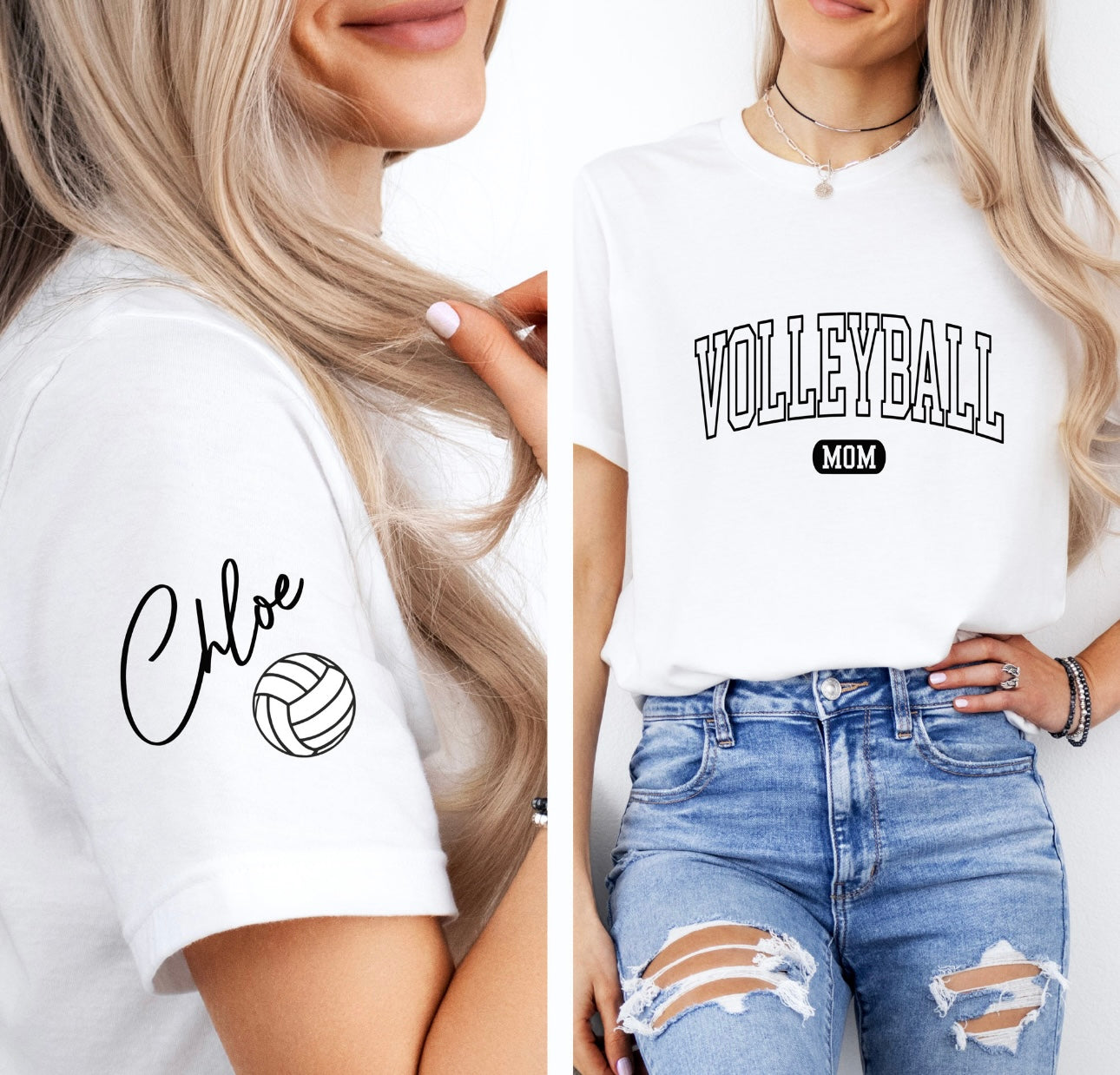 Volleyball Puff Tee