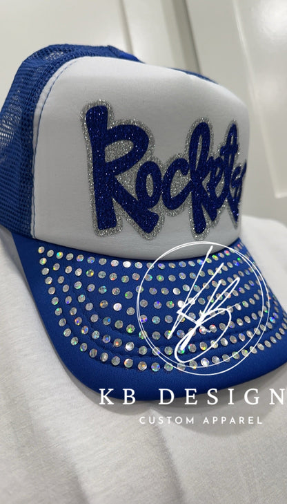 Bulldogs Glitter & Spangle Trucker Hat