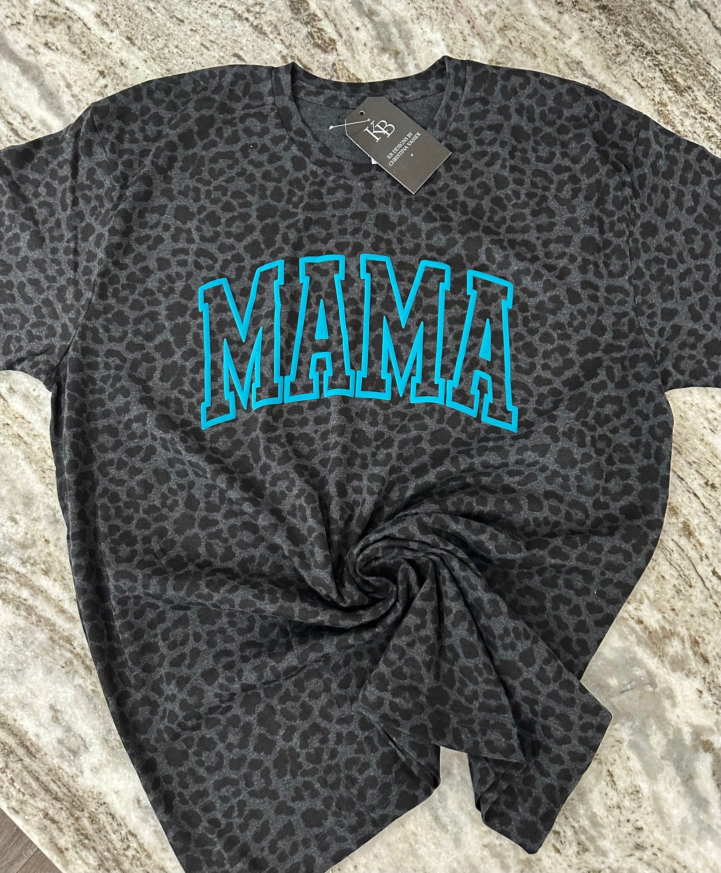 MAMA Leopard Puff Shirt