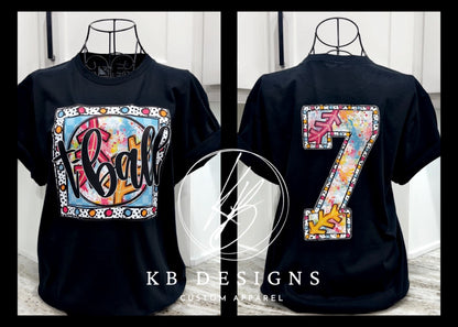 Neon Chalk Sports Tee