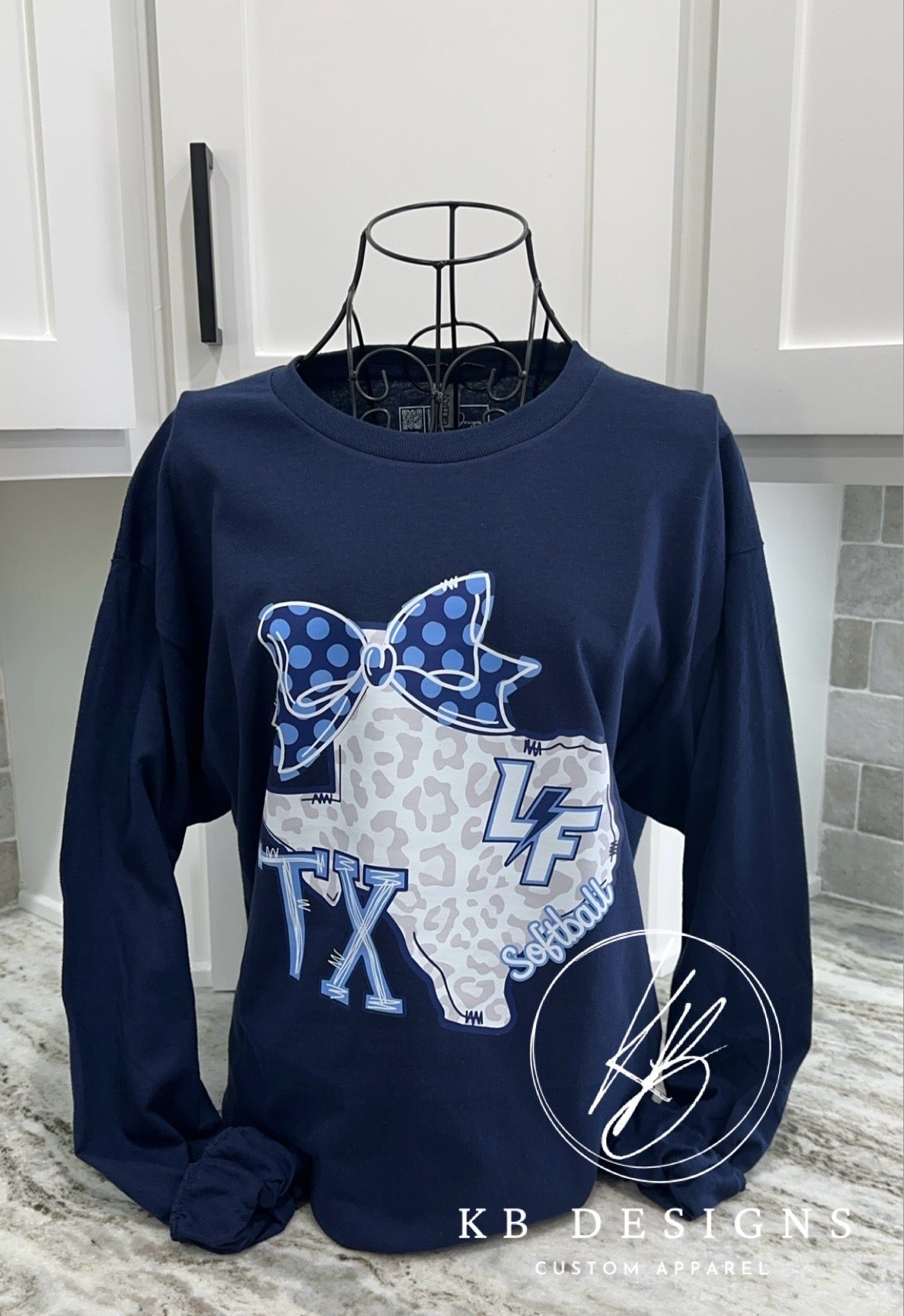 Town/Mascot Leopard TX W/Bow