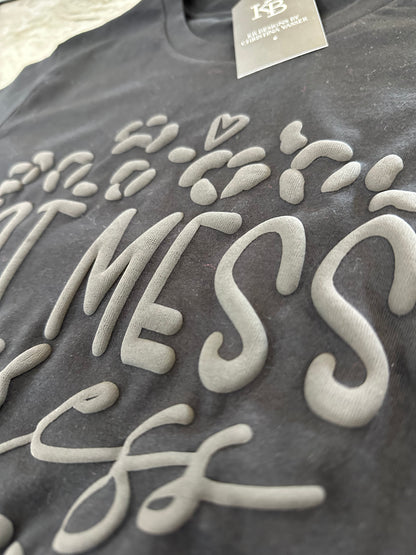 Hot Mess Express Puff graphic Tee