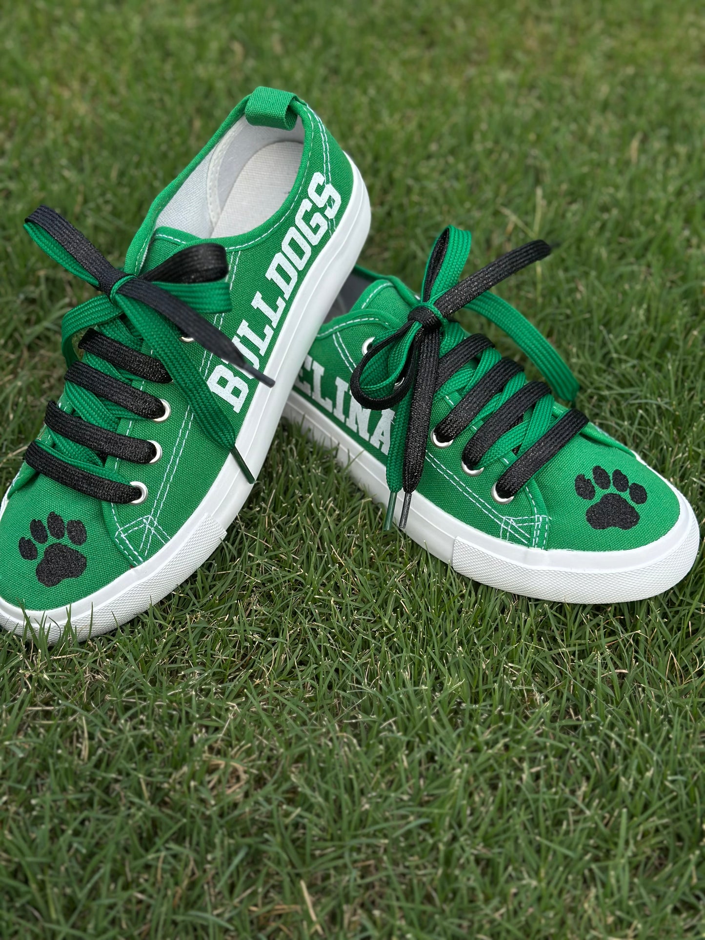 Bulldogs Glitter Spirit Shoes