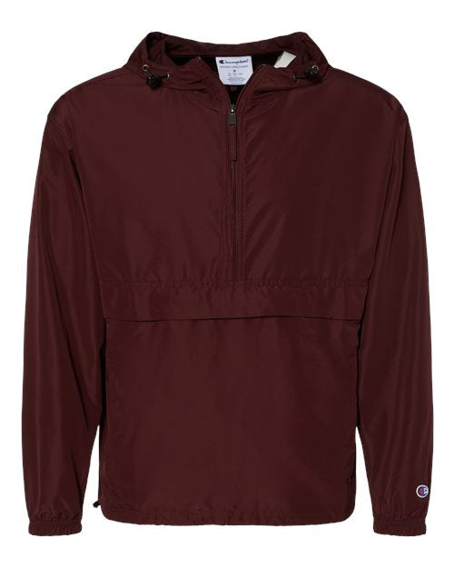 Spirit Hooded Quarter Zip Rain/Wind Jacket