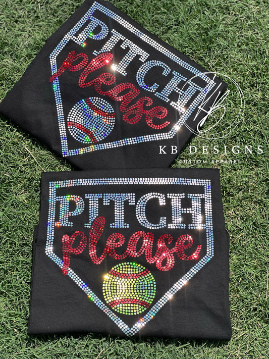 PITCH Please Spangle Tee