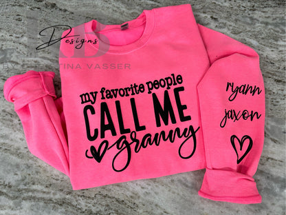 My Favorite People call me ….