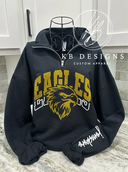 Custom Stacked all Mascots Apparel