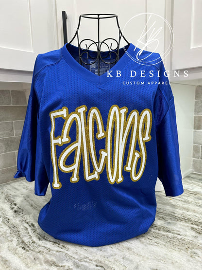 Doodle Mascot Glitter Jersey