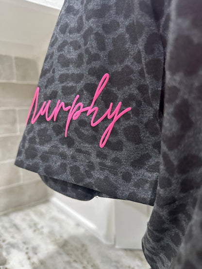 Sports Custom Leopard Tee