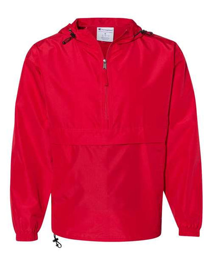 Spirit Hooded Quarter Zip Rain/Wind Jacket
