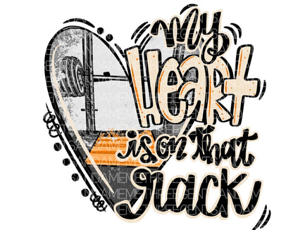 My heart is on that Rack Tee