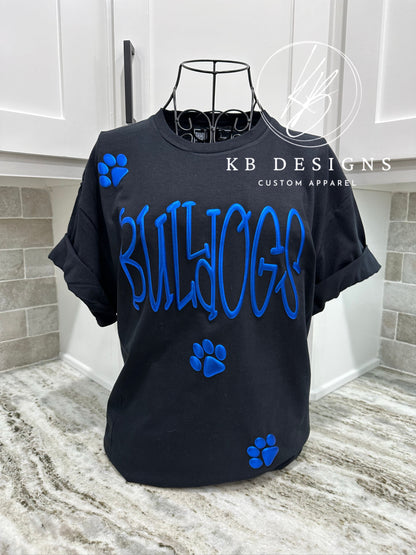 Pirates Doodle Glitter & Puff Tee