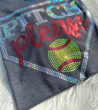 PITCH Please Spangle Tee