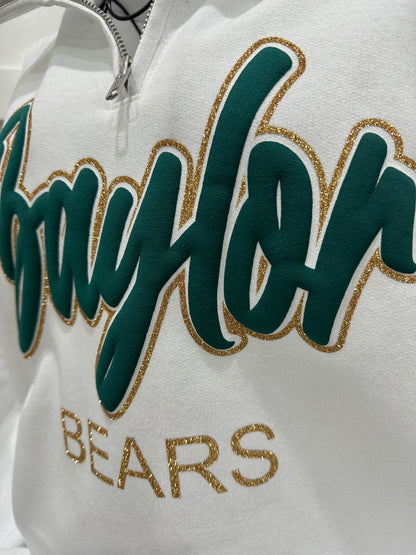 Baylor Bears Glitter & Puff