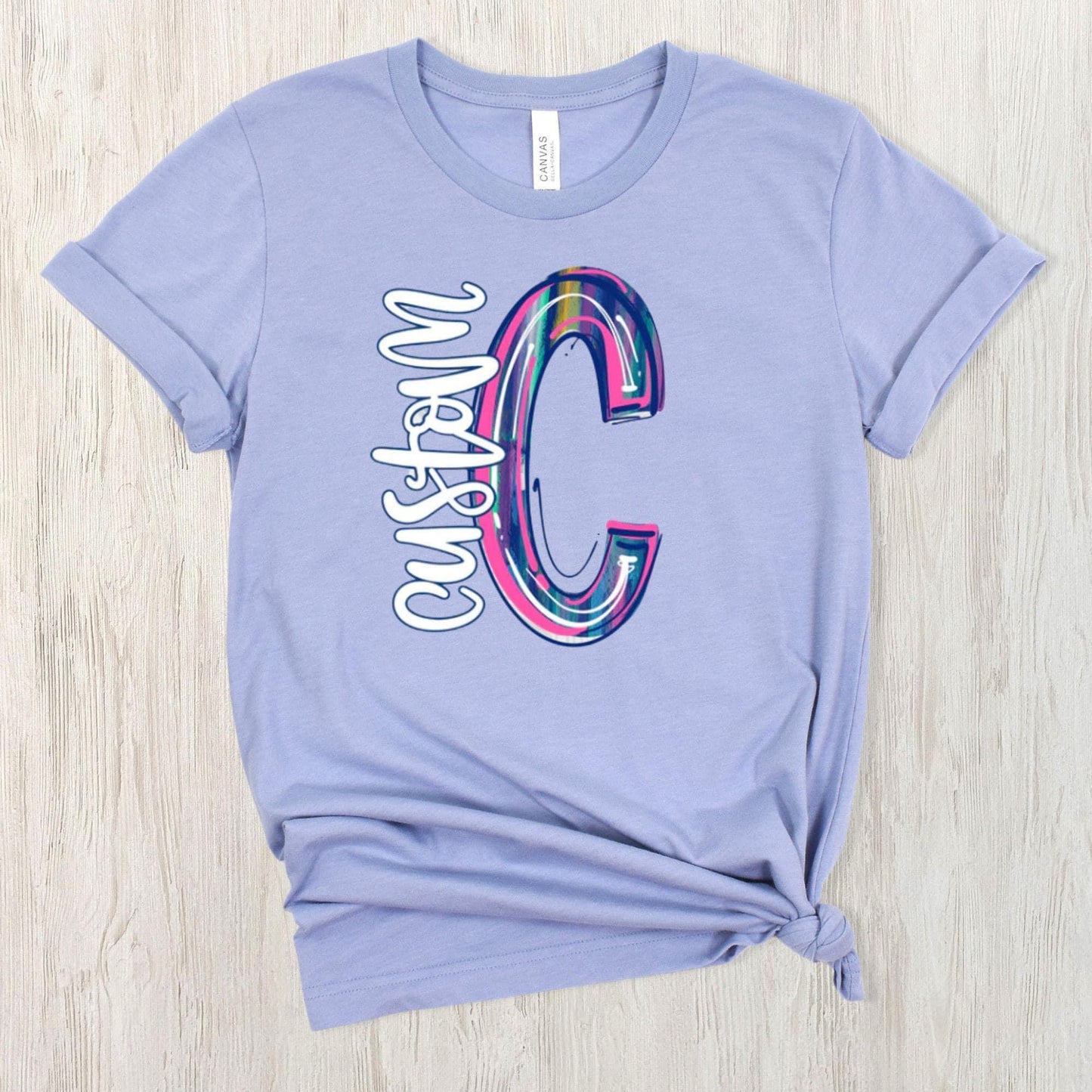 Custom Paint Stroke Spirit tee
