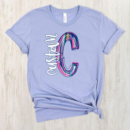 Custom Paint Stroke Spirit tee