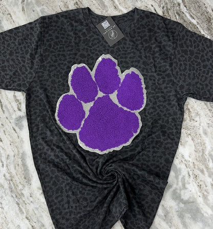Chenille Paw Tee