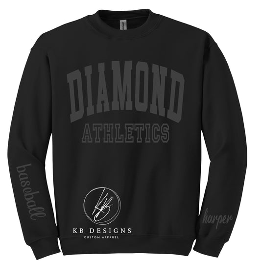 Baseball Diamond Athletics Puff