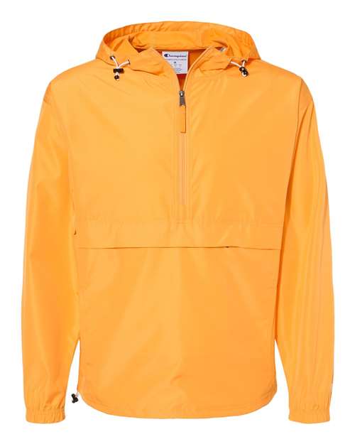 Spirit Hooded Quarter Zip Rain/Wind Jacket