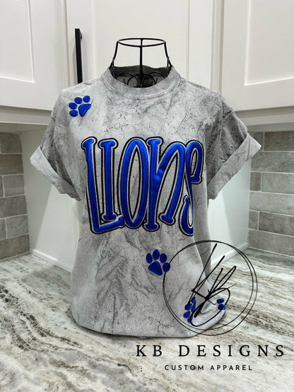 Pirates Doodle Glitter & Puff Tee