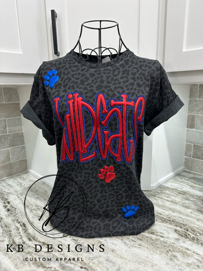 Pirates Doodle Glitter & Puff Tee