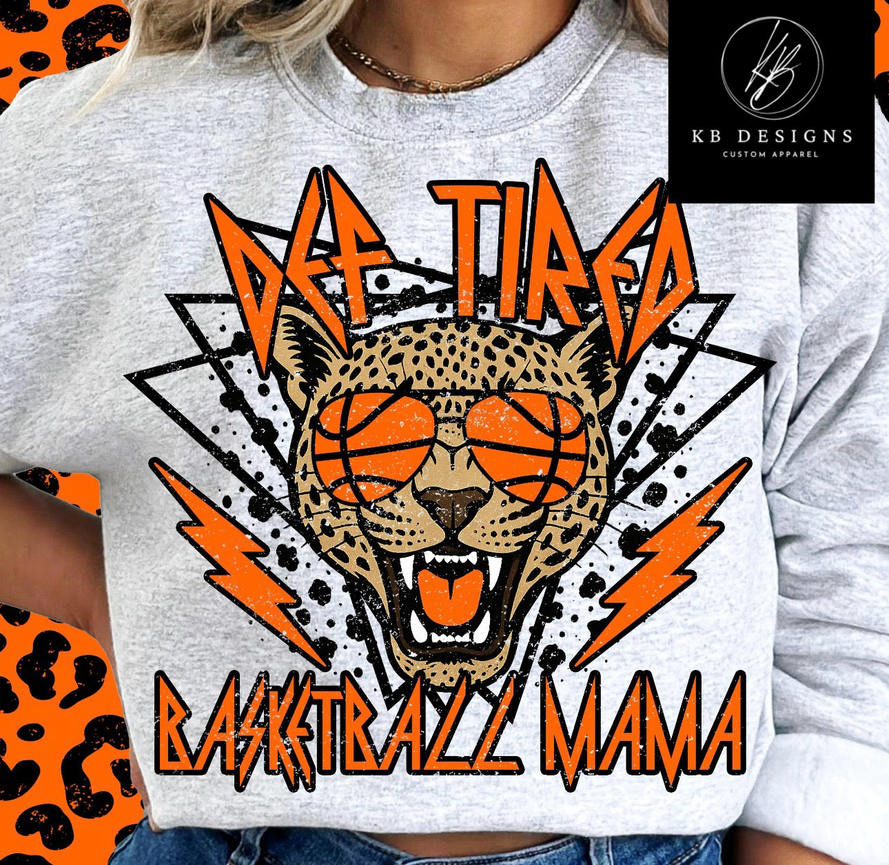 DEF Tired Basketball Mama