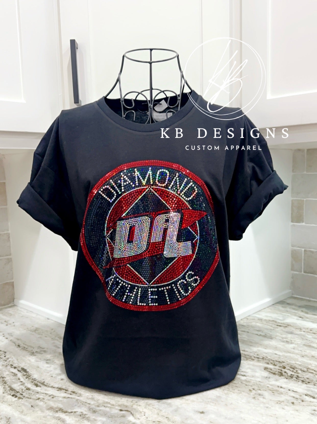 Diamond Athletics Logo Spangle Tee