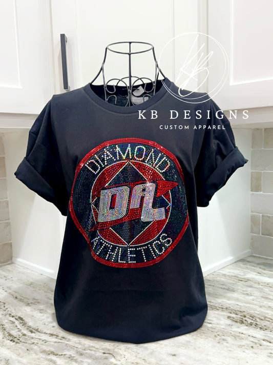 Diamond Athletics Logo Spangle Tee