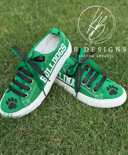 Custom Glitter Spirit Shoes