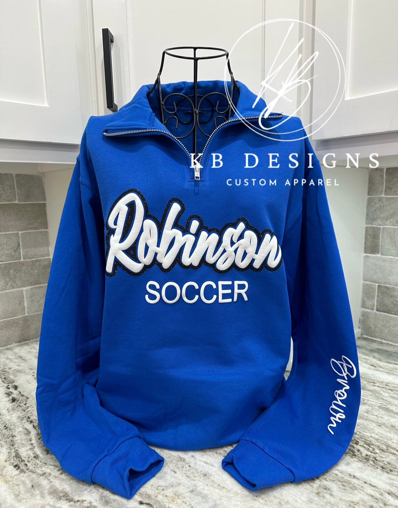 Custom Sports Quarter Zip Pull Over