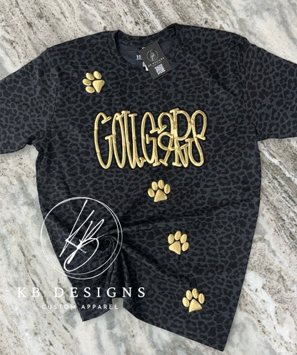 Pirates Doodle Glitter & Puff Tee