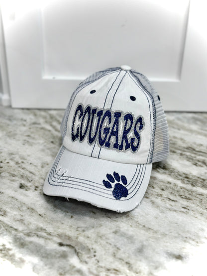 Cougars Glitter Twill Hat