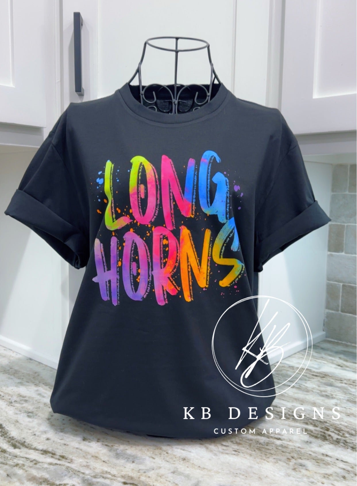 Neon Splatter Mascot Tees