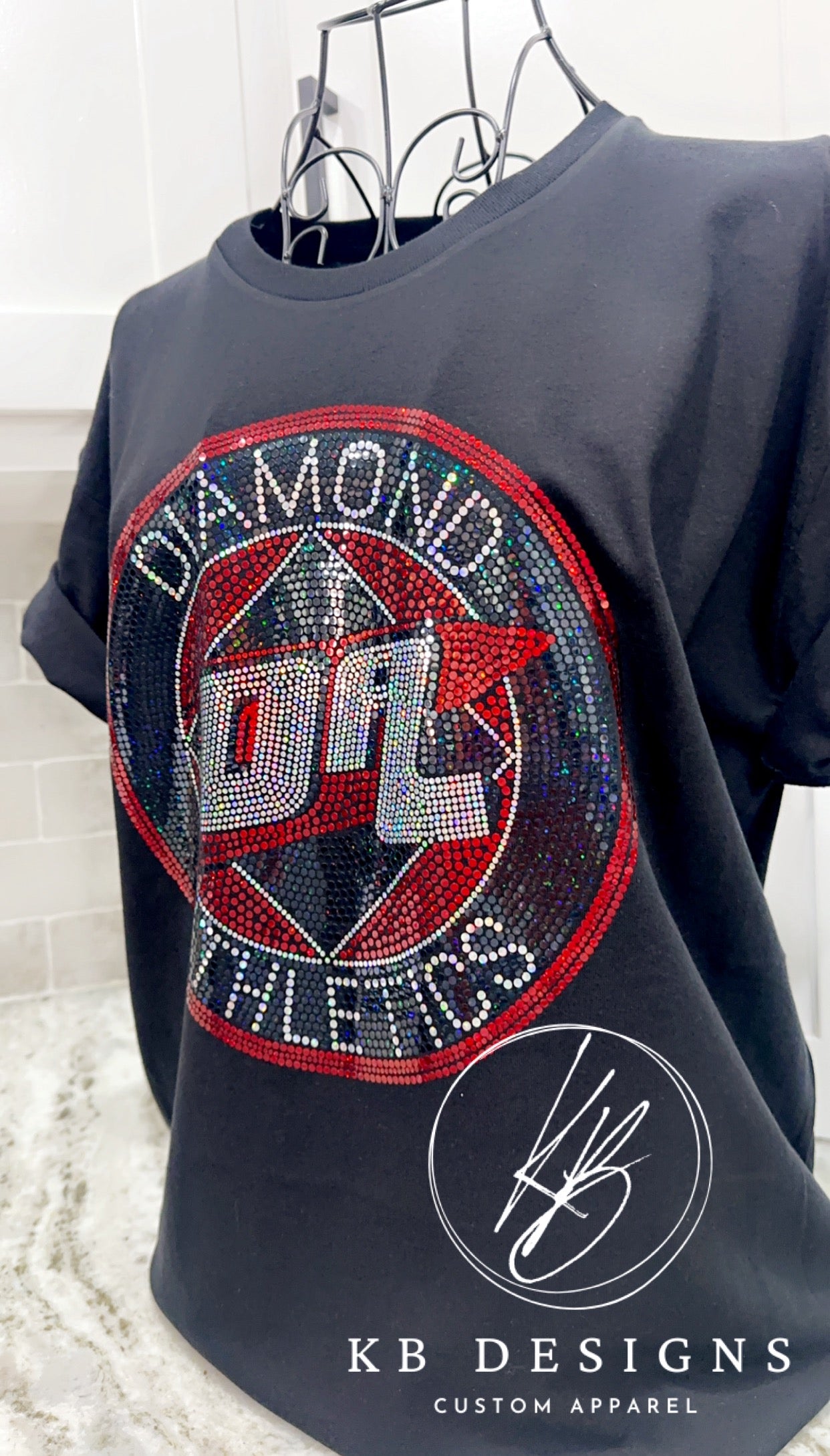 Diamond Athletics Logo Spangle Tee