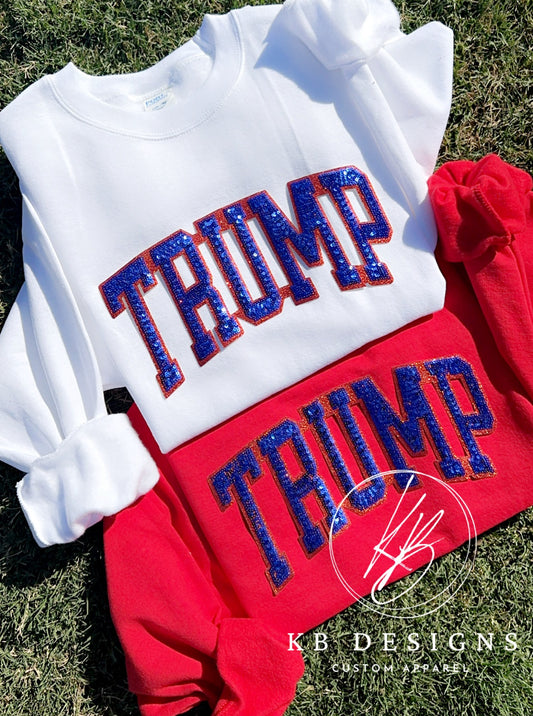 TRUMP Sequin Sweatshirt
