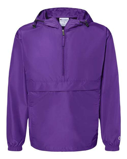 Spirit Hooded Quarter Zip Rain/Wind Jacket
