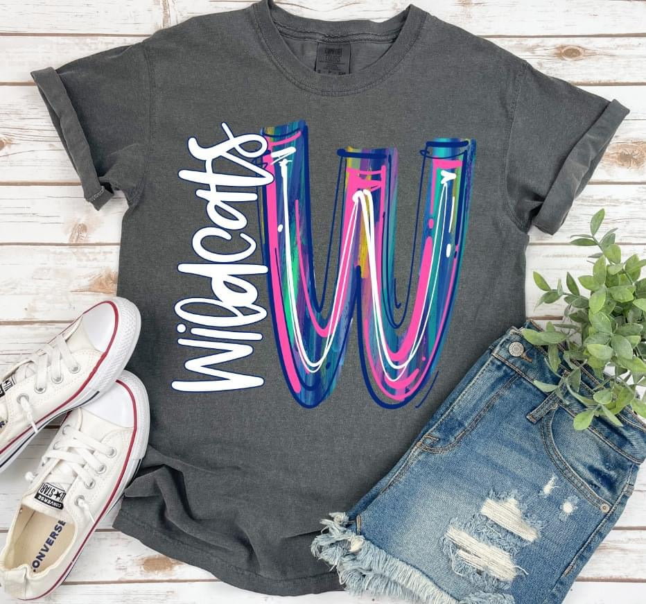 Custom Paint Stroke Spirit tee