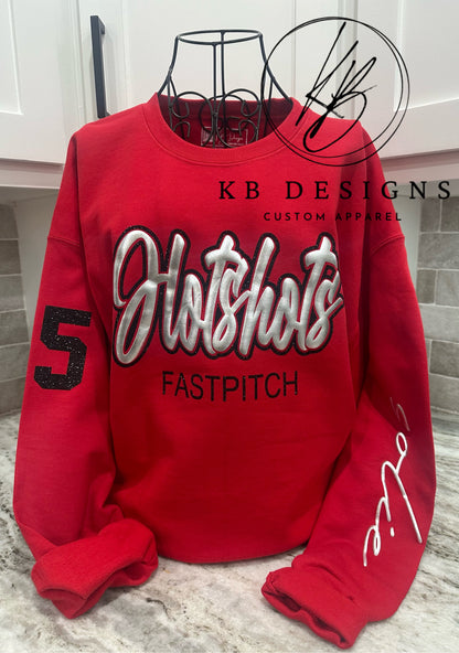 Custom Sports Quarter Zip Pull Over