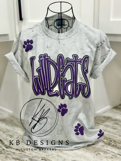 Pirates Doodle Glitter & Puff Tee