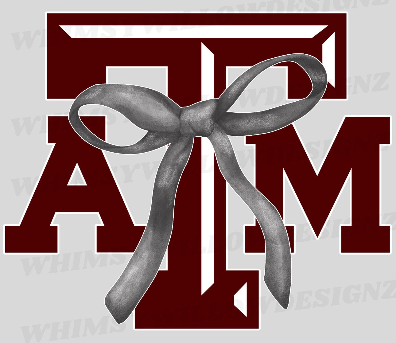 ATM with Glitter Ribbon Bow