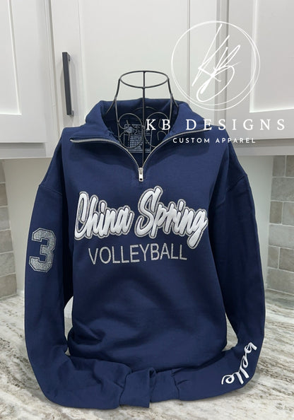 Custom Volleyball Pullover