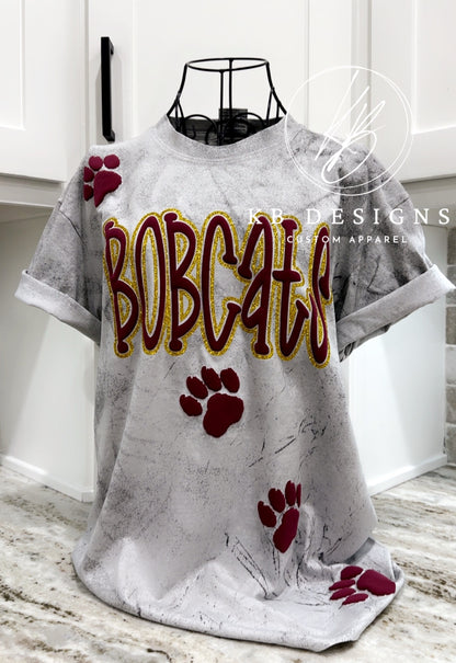 Pirates Doodle Glitter & Puff Tee