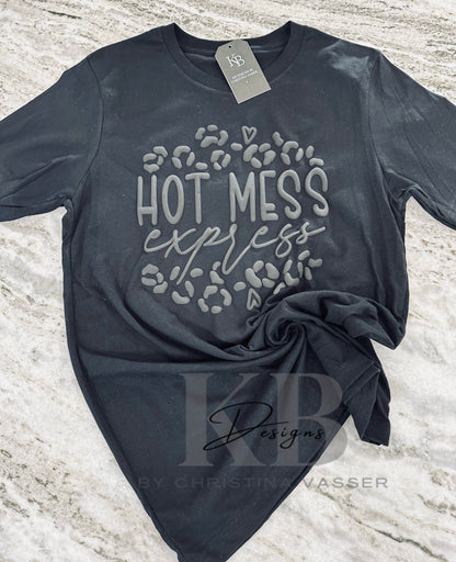 Hot Mess Express Puff graphic Tee