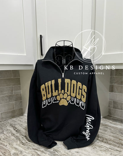 Custom Stacked all Mascots Apparel